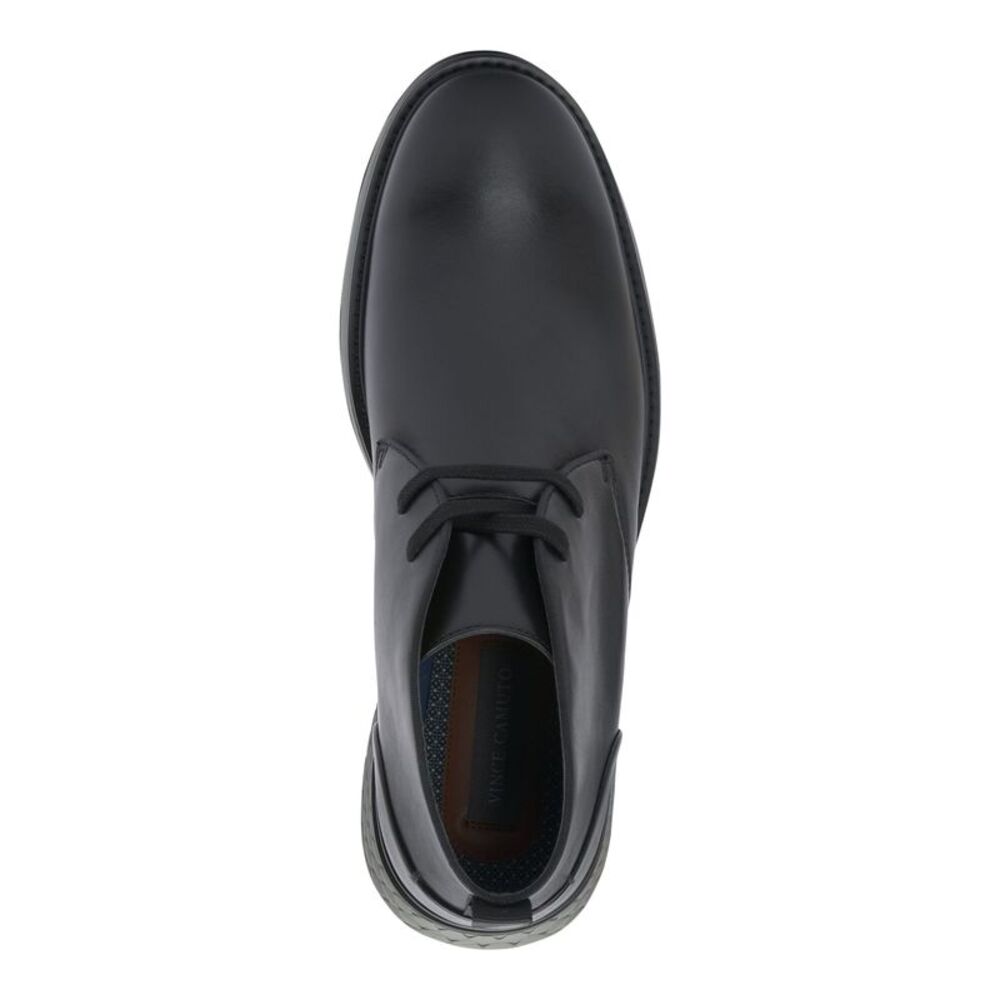VINCE CAMUTO Mens Black Comfort Soleh Round Toe Leather Chukka Boots 11 M - Picture 3 of 4